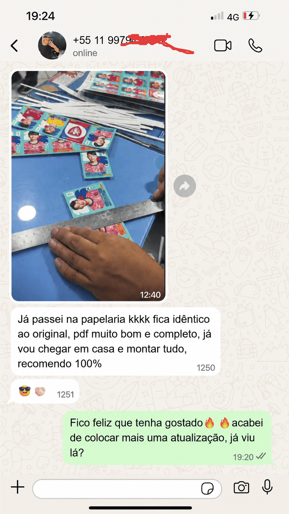 Depoimento recomendação